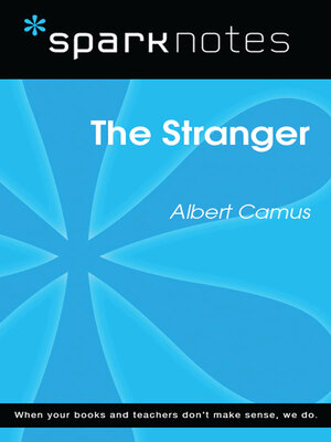 cover image of The Stranger (SparkNotes Literature Guide)
